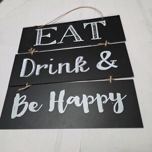 Black and White Home Decor Wall Sign